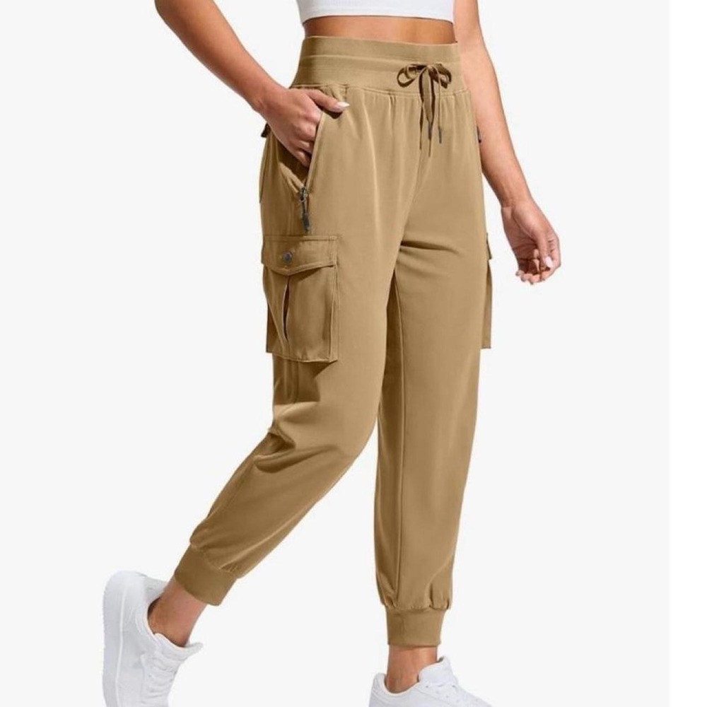 SANTINY Women's Cargo Pants with 6 Pockets Lightweight Quick Dry Hiking Pants